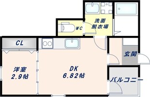 エフスタイル東大阪・近江堂の物件間取画像